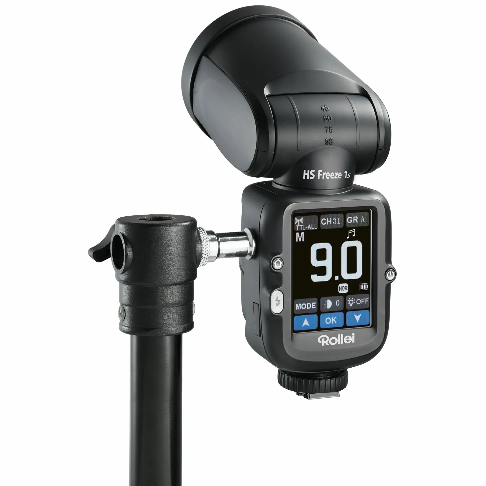 Rollei Hs Freeze 1S-Aufsteckblitz | für Sony Kameras | HS Freeze 1s