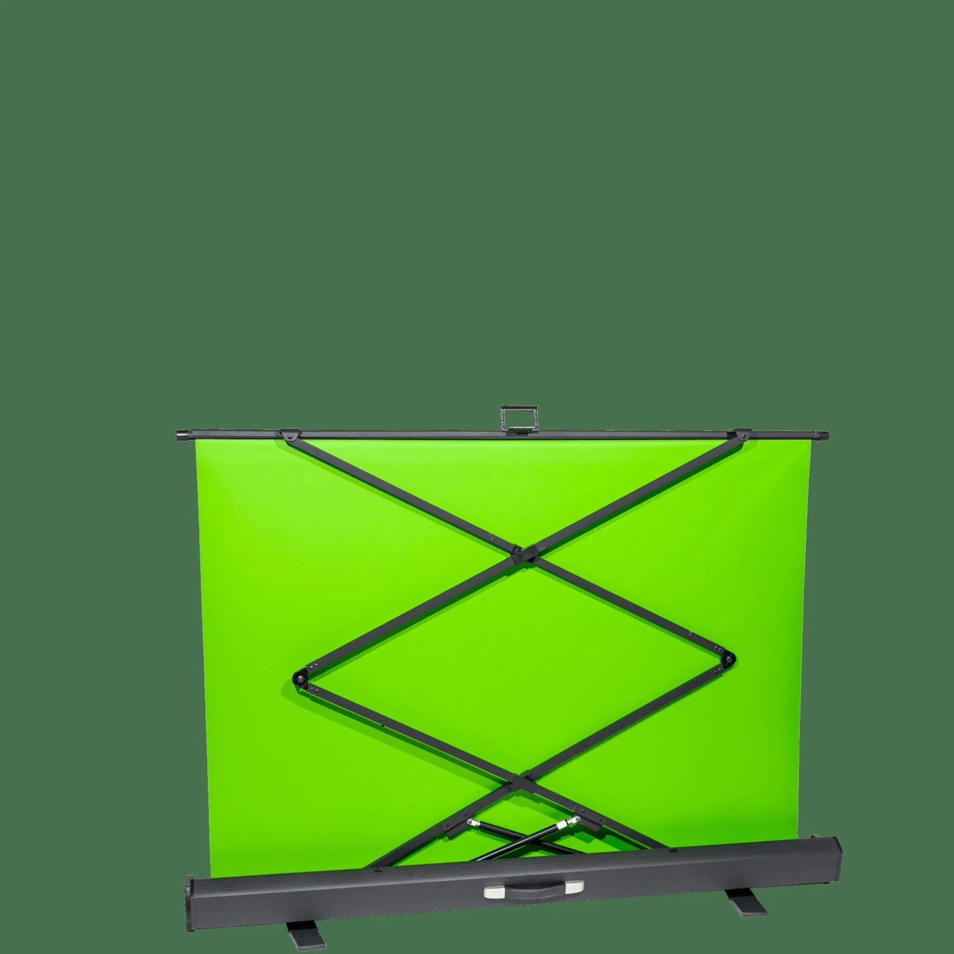 Rollei Hintergründe|Hintergründe-Ausziehbarer Greenscreen