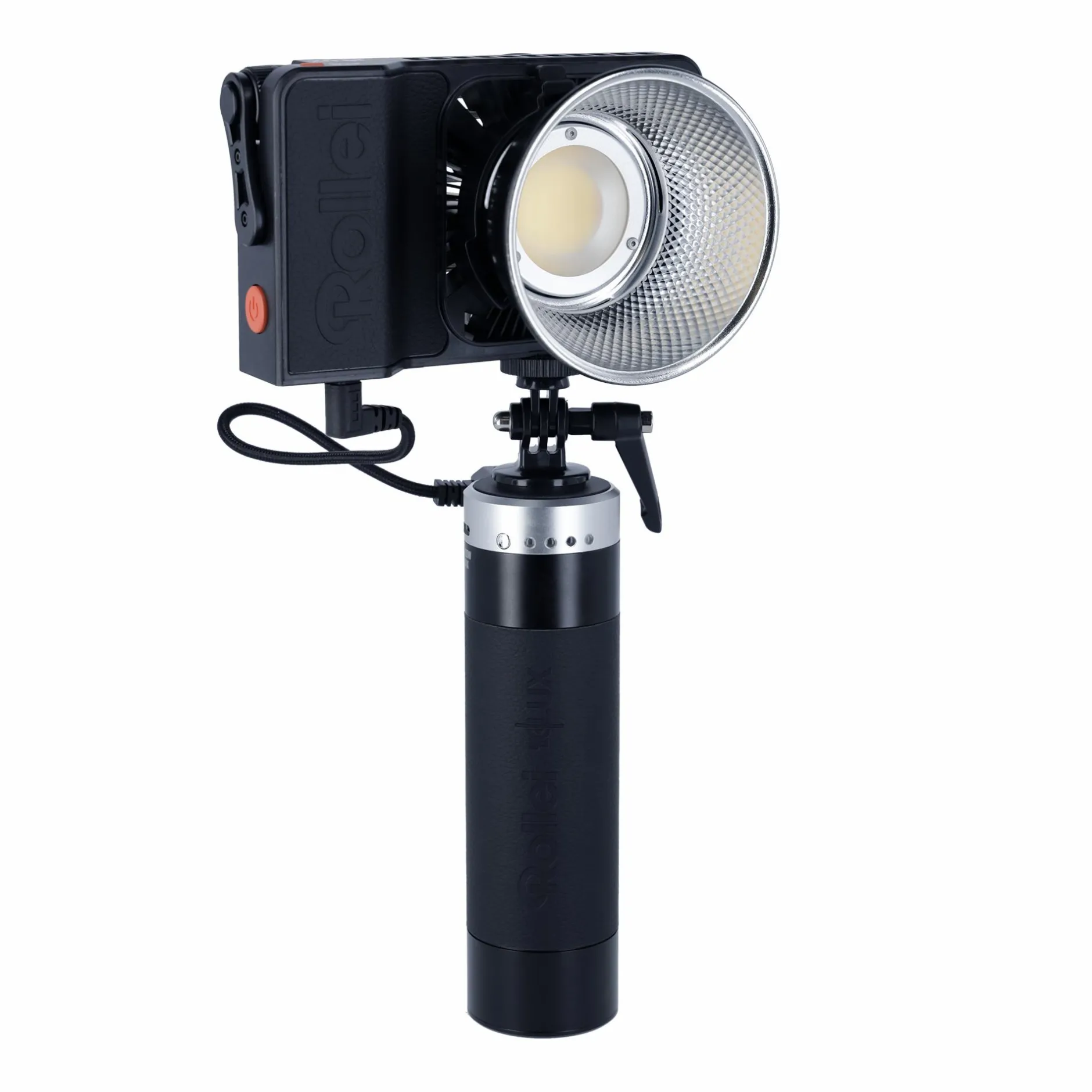 Rollei Akku & Ladegeräte|Led Zubehör-Batteriegriff | 99Wh | für LUX-Serie