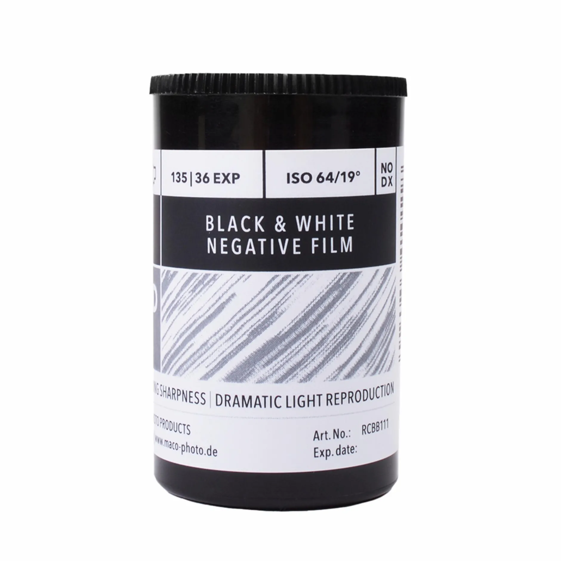 Rollei Analoge Filme-Blackbird Schwarzweiß-Negativfilm | 35 mm | 36 Aufnahmen | ISO 64