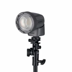 Rollei Hs Freeze Q1 Led-Blitz-Blitzneiger I mit Schirmhalter I für Aufsteckblitze
