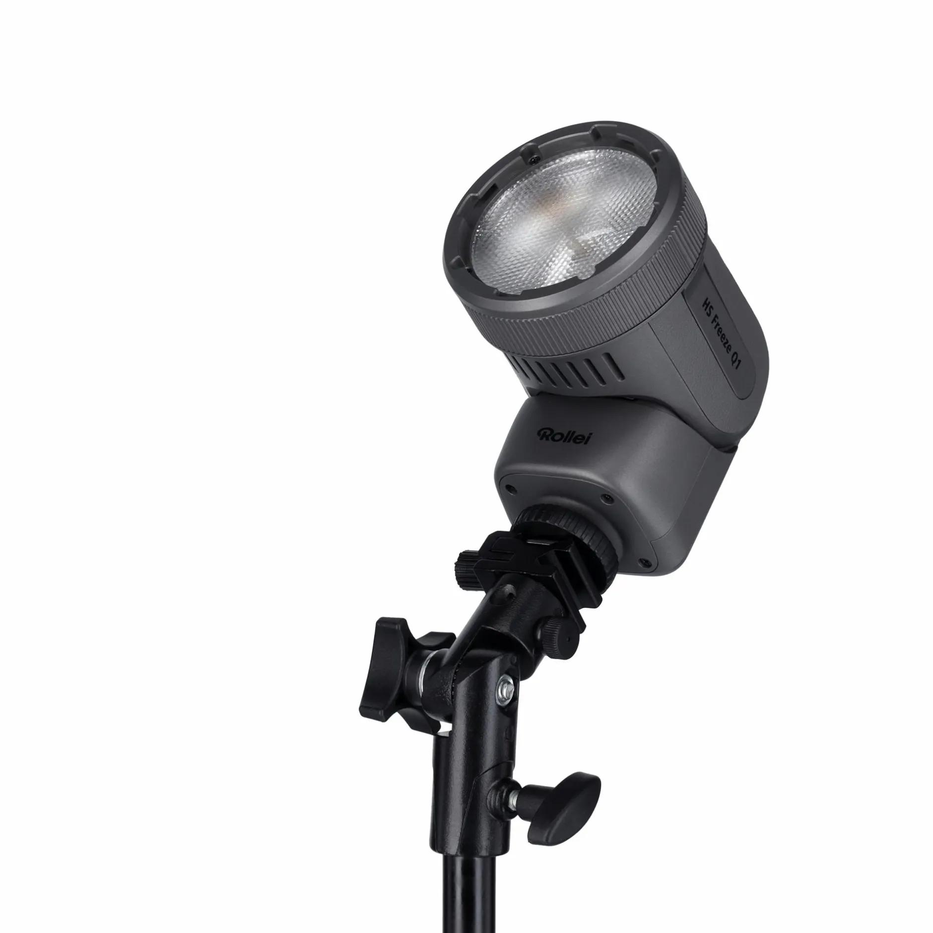 Rollei Hs Freeze Q1 Led-Blitz-Blitzneiger I mit Schirmhalter I für Aufsteckblitze