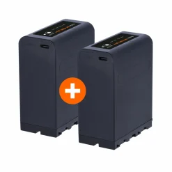 Rollei Akku & Ladegeräte|Led Zubehör-Bundle 2x Akku | Typ Sony NP-F | versch. Kapazitäten