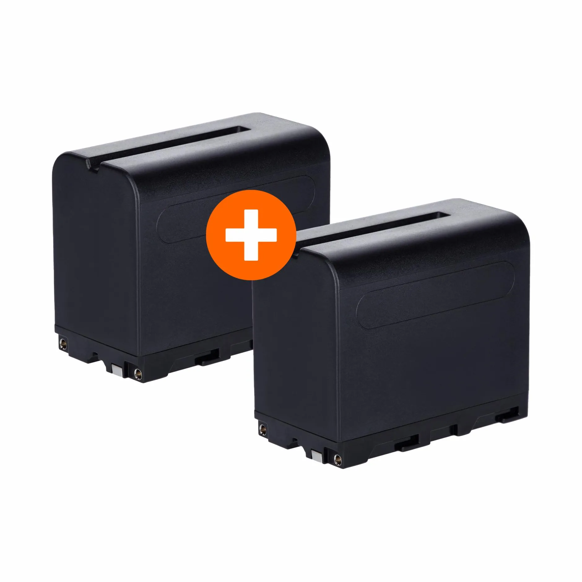 Rollei Akku & Ladegeräte|Led Zubehör-Bundle 2x Akku | Typ Sony NP-F | versch. Kapazitäten