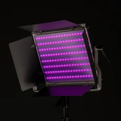 Rollei Flächenleuchten|Flächenleuchten-Bundle 2x LUMIS Panel 600 RGB inkl. Stativ