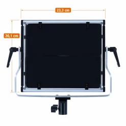 Rollei Flächenleuchten|Flächenleuchten-Bundle 2x LUMIS Panel 600 RGB inkl. Stativ