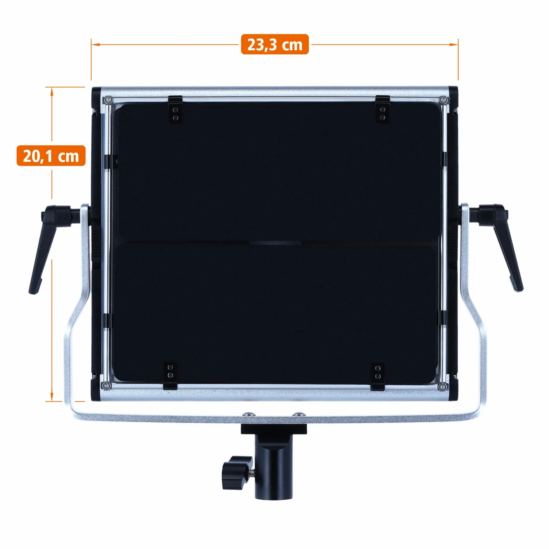 Rollei Flächenleuchten|Flächenleuchten-Bundle 2x LUMIS Panel 600 RGB inkl. Stativ