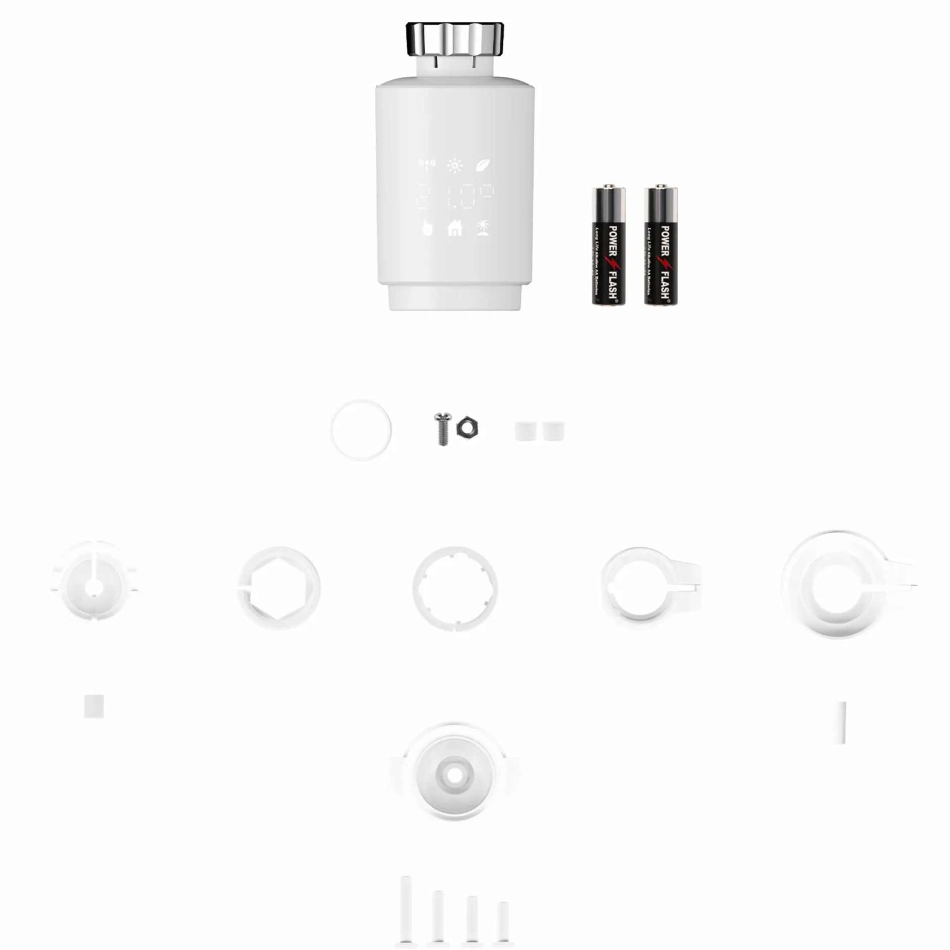 Rollei Smart Home-Bundle 3x Smartes Thermostat