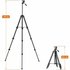 Rollei Dreibeinstative-Compact Traveler Star S1 Stativ