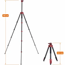 Rollei Reisestative|Dreibeinstative-Easy Traveler Carbon Stativ