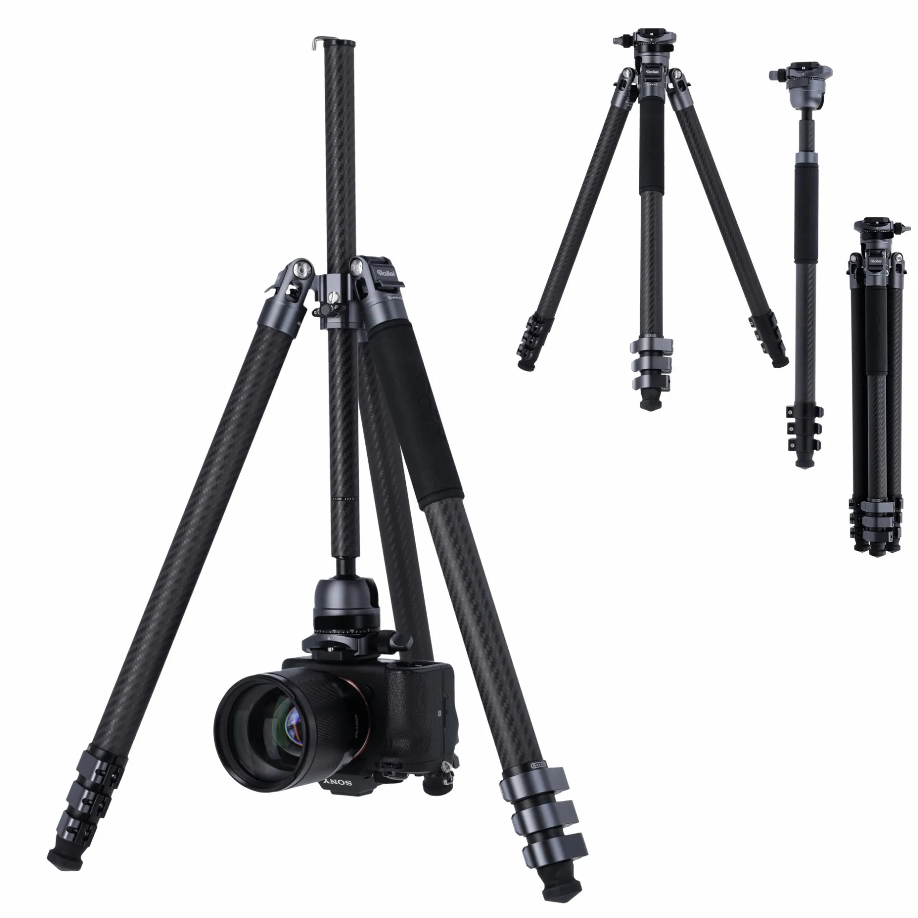 Rollei Easy Traveler|Reisestative-Easy Traveler XL Carbon Stativ