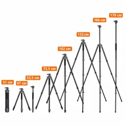 Rollei Easy Traveler|Reisestative-Easy Traveler XL Carbon Stativ