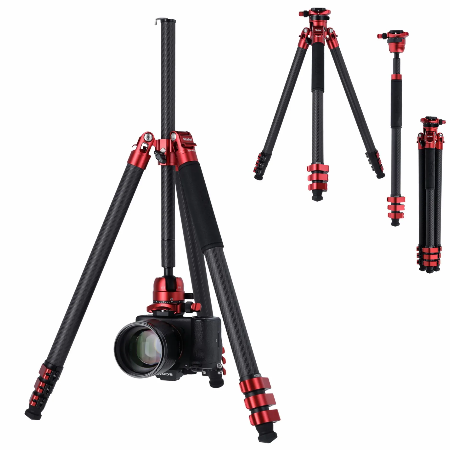 Rollei Easy Traveler|Reisestative-Easy Traveler XL Carbon Stativ