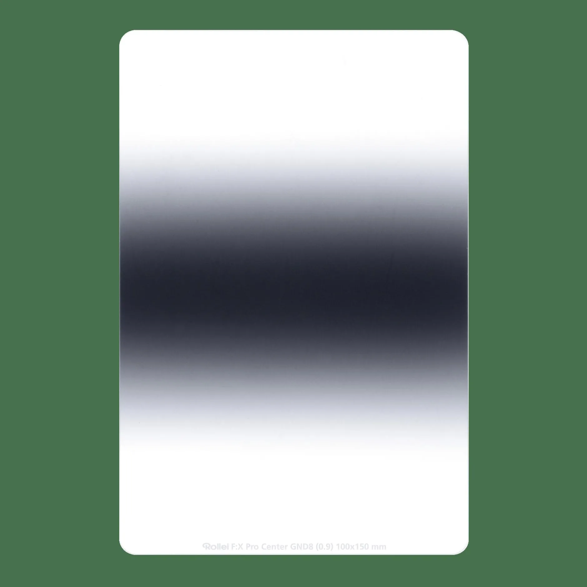 Rollei Verlaufsfilter-F:X Pro Center GND8 Rechteckfilter - Grauverlaufsfilter 100 mm
