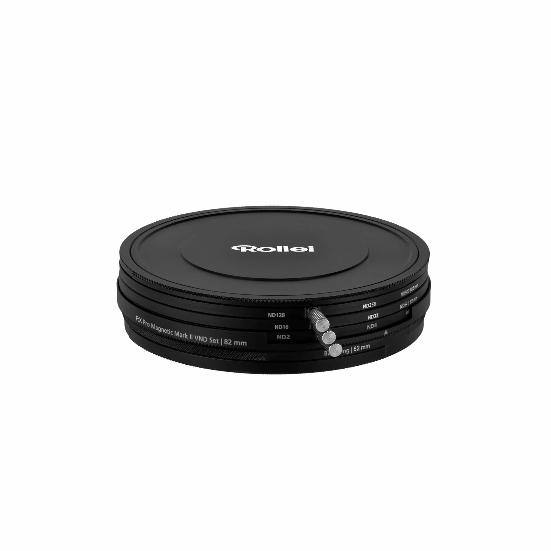 Rollei Nd Filter|Magnetische Rundfilter-F:X Pro Magnetische Rundfilter Mark II 82 mm – VND-Set
