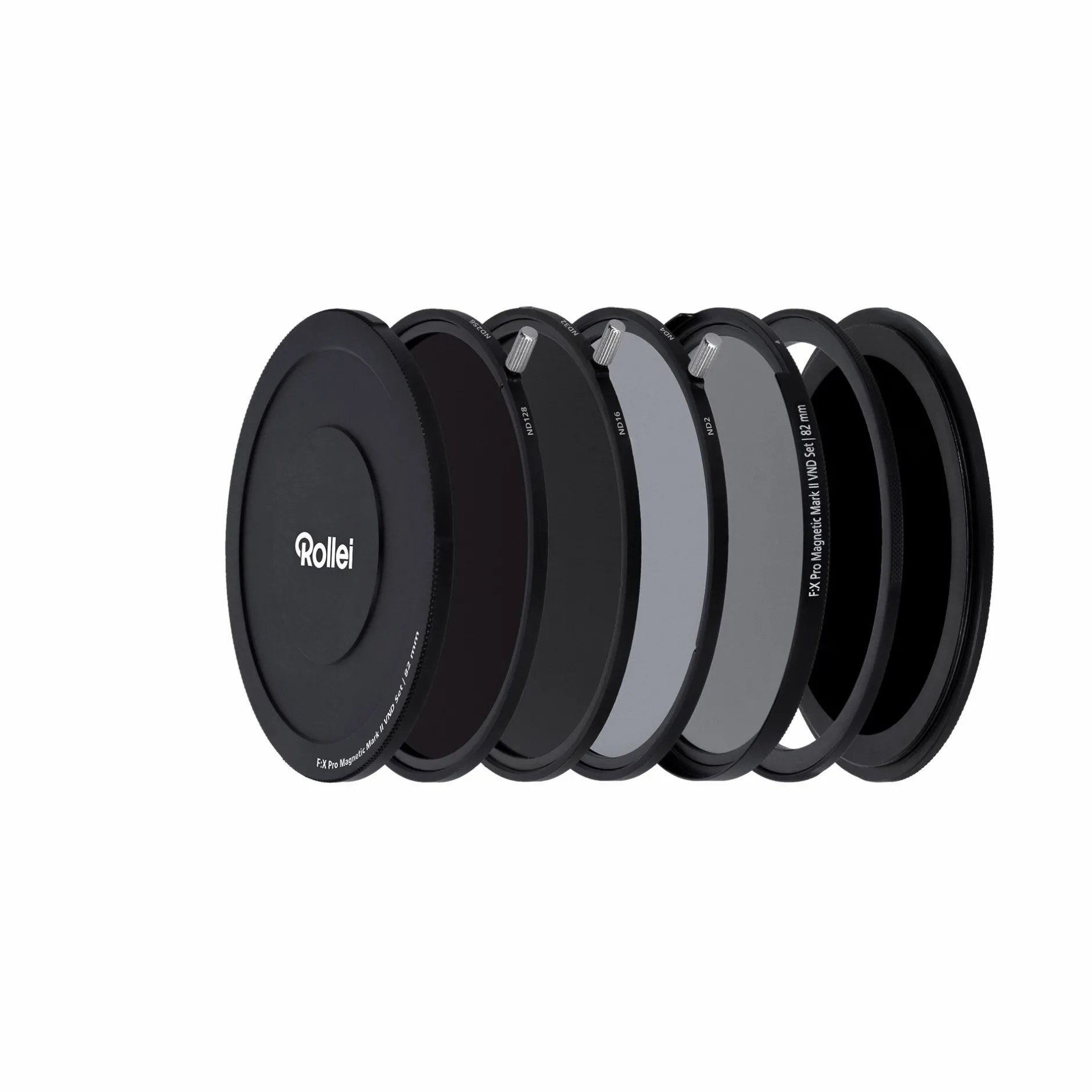 Rollei Nd Filter|Magnetische Rundfilter-F:X Pro Magnetische Rundfilter Mark II 82 mm – VND-Set