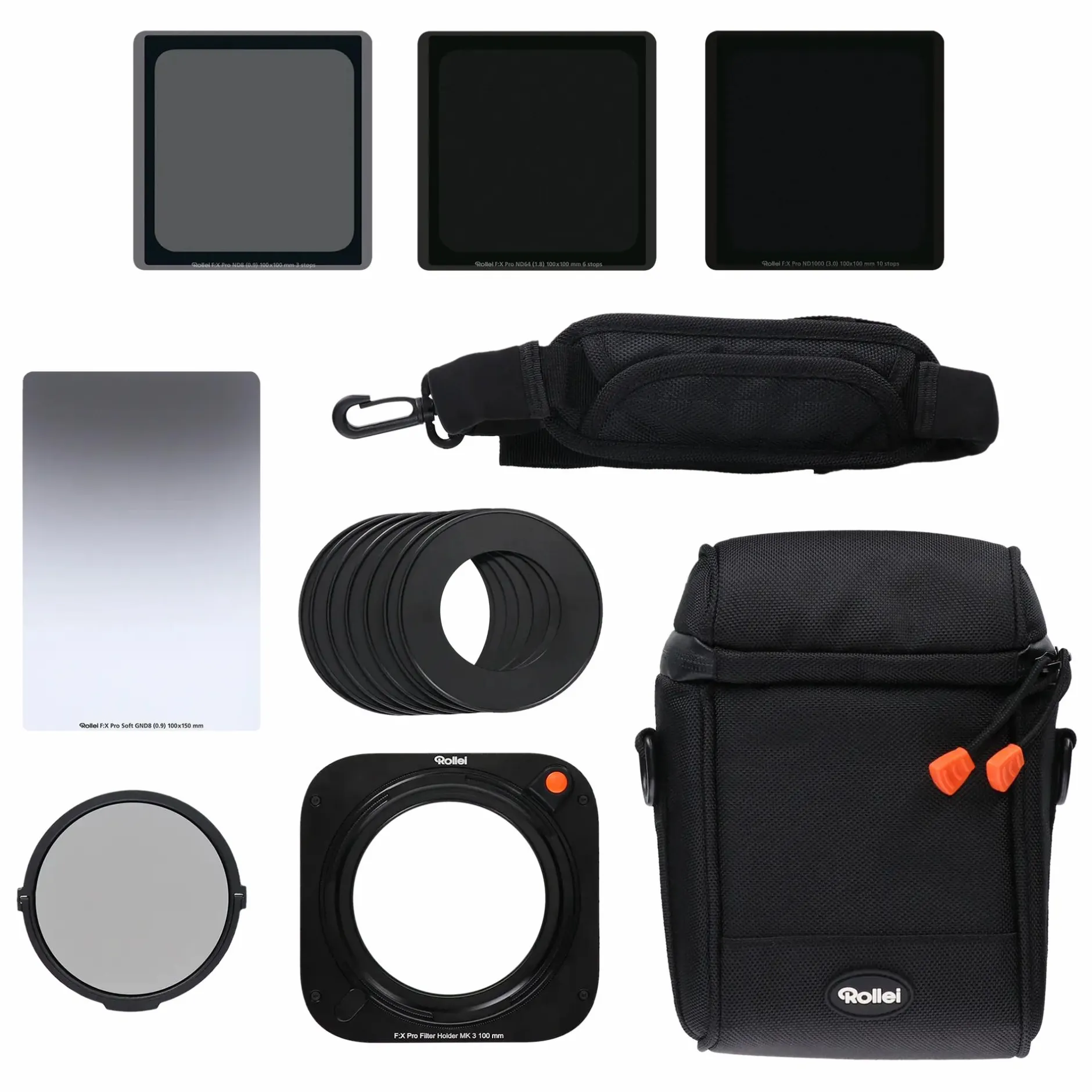 Rollei Filterhalter|Filter-Sets-F:X Pro Master Kit Rechteckfilter Mark III