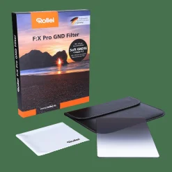 Rollei Verlaufsfilter-F:X Pro Soft Rechteckfilter - Grauverlaufsfilter 100 mm