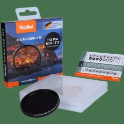 Rollei Nd Filter|Schraubbare Rundfilter-F:X Pro Variabler Filter ND8-512