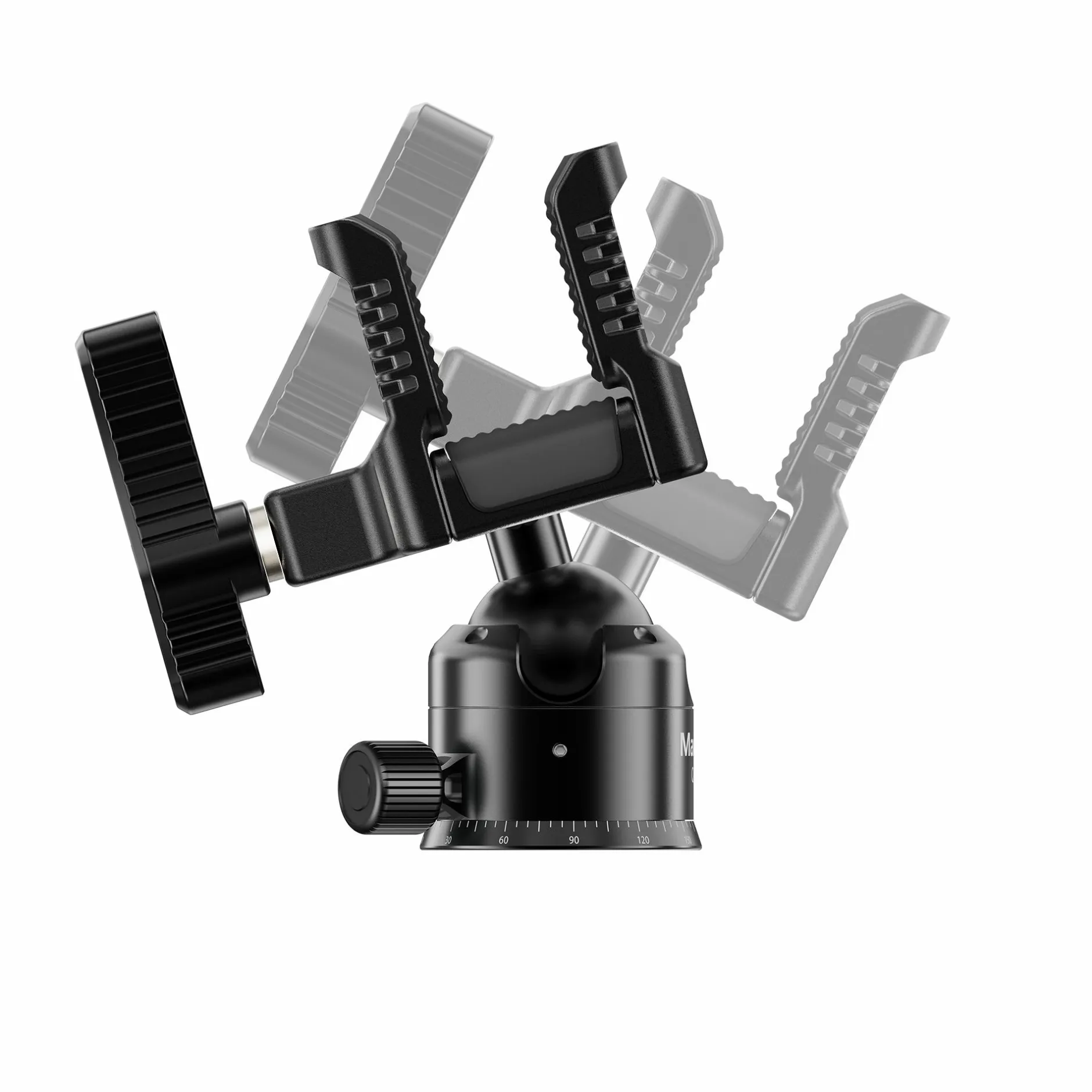 Rollei Stativköpfe|Jagdzubehör-Gewehrklemme | mit Kugelkopf | BH-U7