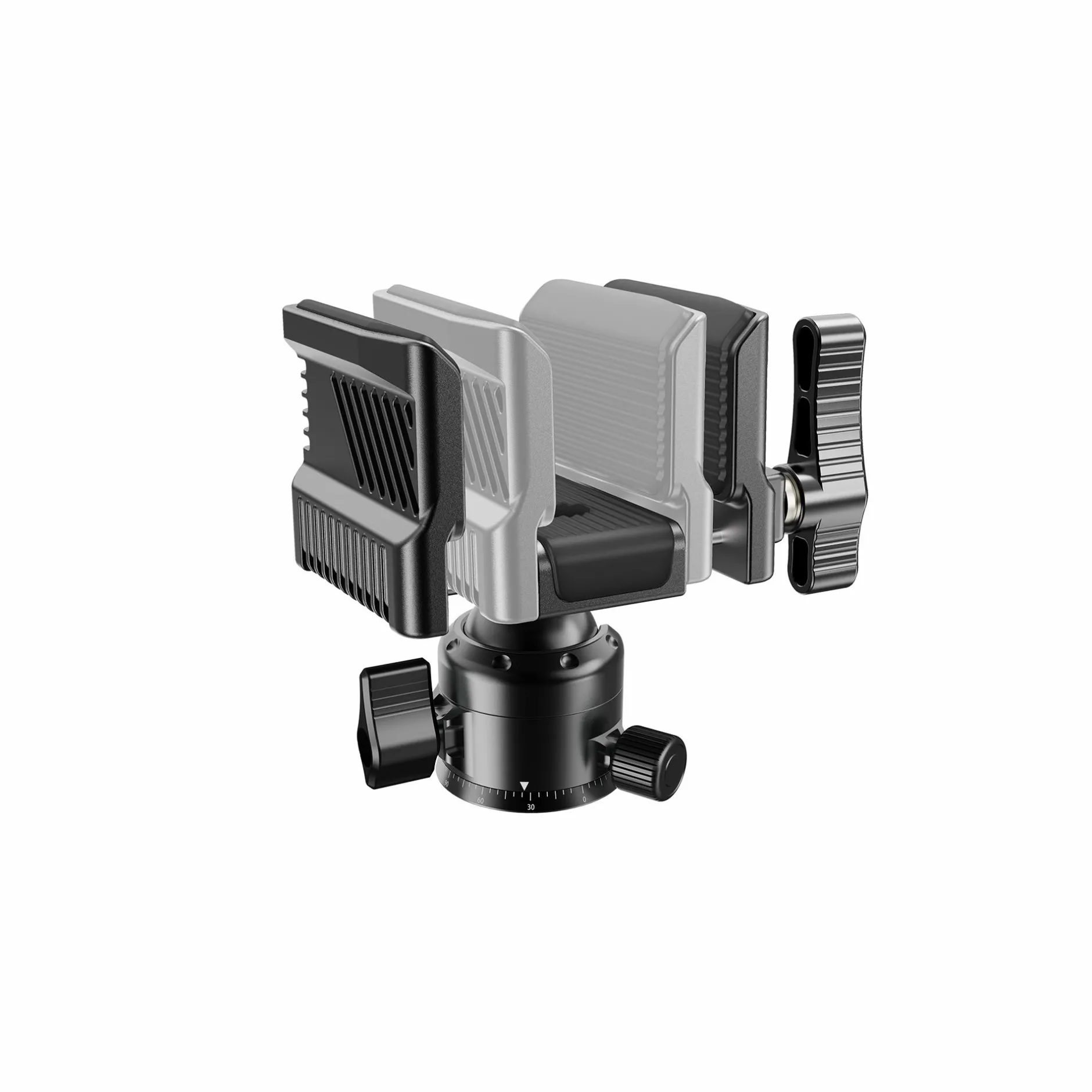 Rollei Stativköpfe|Jagdzubehör-Gewehrklemme | mit Kugelkopf | BH-U7