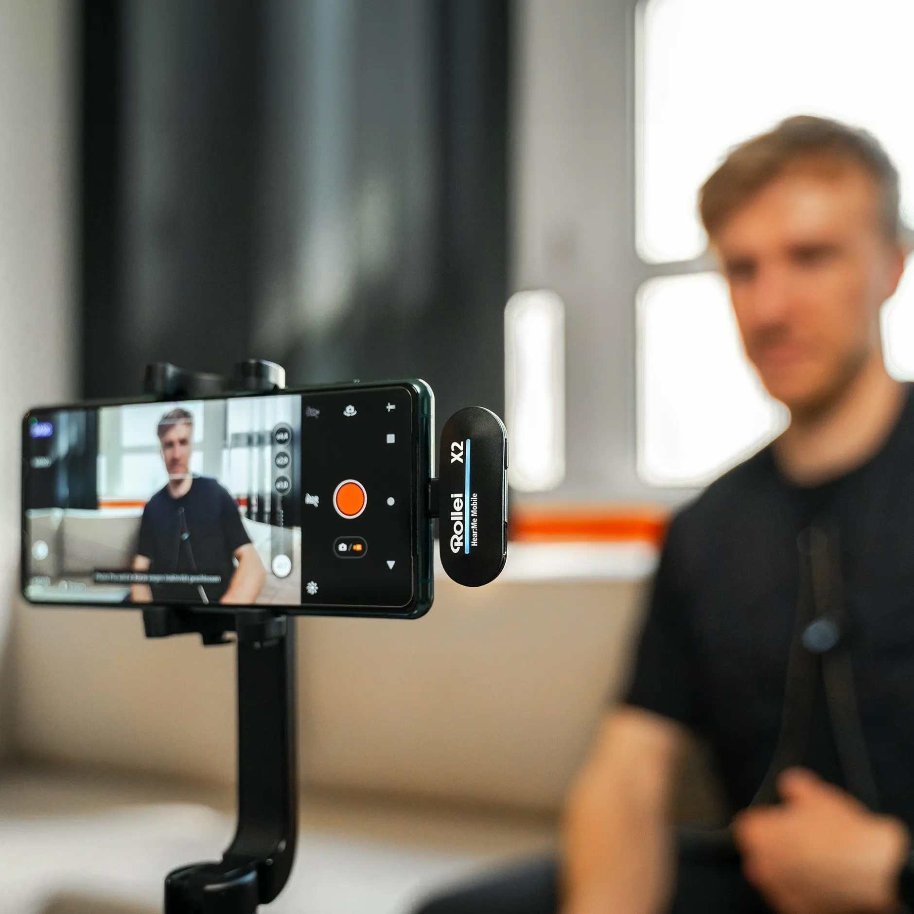 Rollei Mikrofone & Headsets|Headsets & Mikrofone-Hear:Me Mobile | USB-C Plug & Play | Mini Lavalier Mikrofon