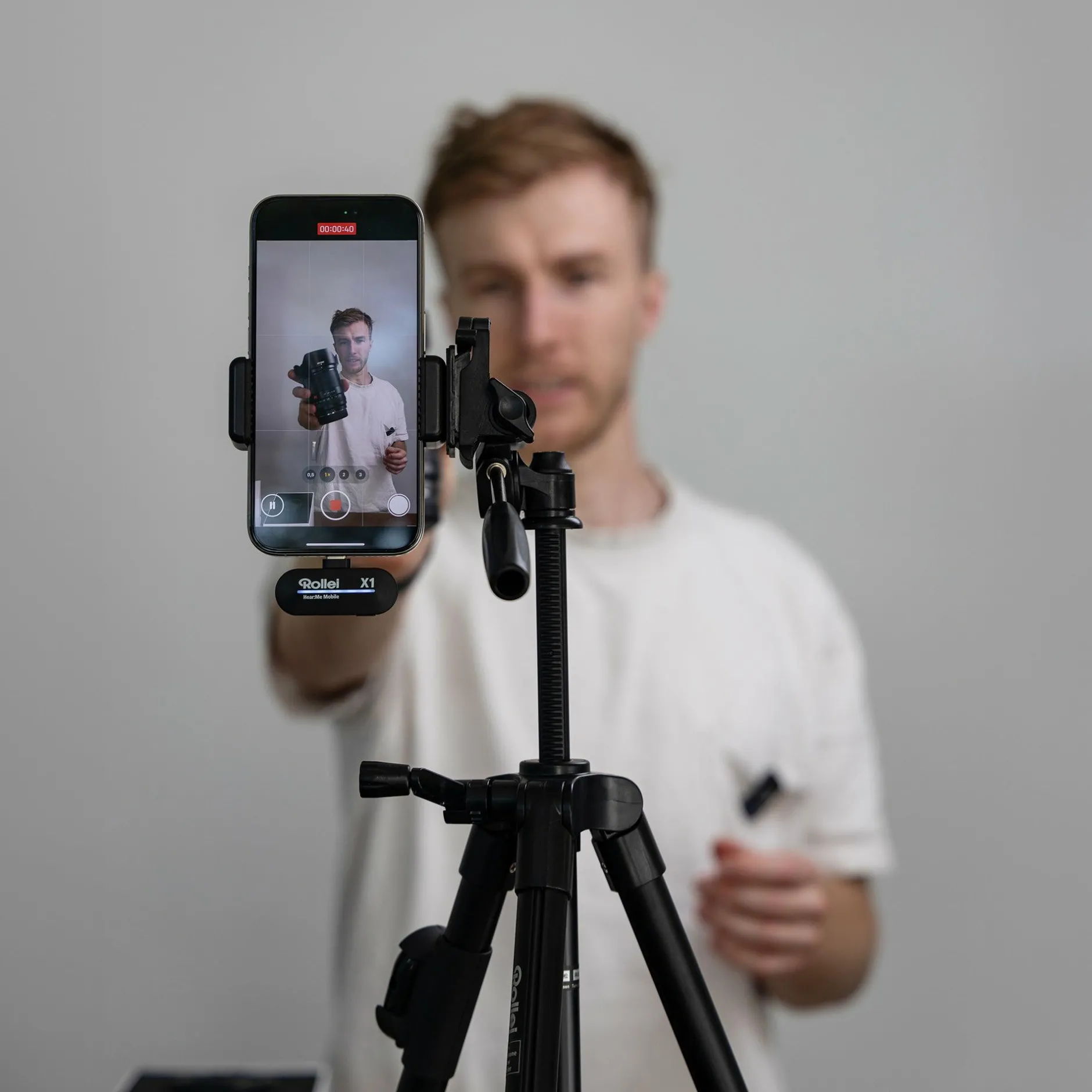 Rollei Mikrofone & Headsets|Headsets & Mikrofone-Hear:Me Mobile | USB-C Plug & Play | Mini Lavalier Mikrofon