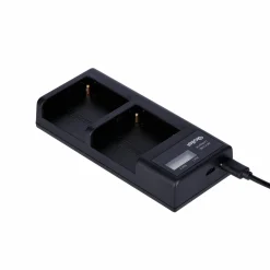 Rollei Akku & Ladegeräte|Led Zubehör-Ladegerät | für NP-F Akkus | Dual Charger