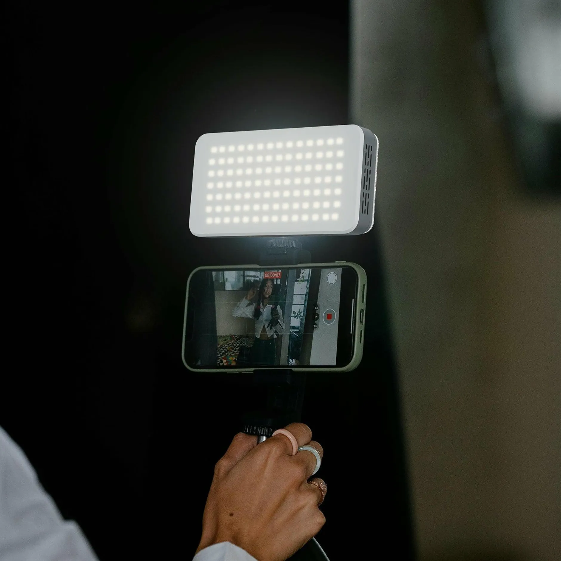 Rollei Lux Serie|Pocket Led-LED-Dauerlicht | Compact 40W RGB | LUX-Serie