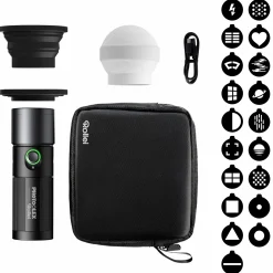 Rollei Pocket Led|Pocket Led-LED-Effekt-Licht I Photoolex Gobo Light