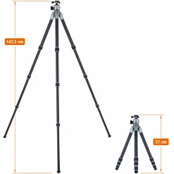 Rollei Lion Rock Pro|Dreibeinstative-Lion Rock Pro inkl. Stativkopf