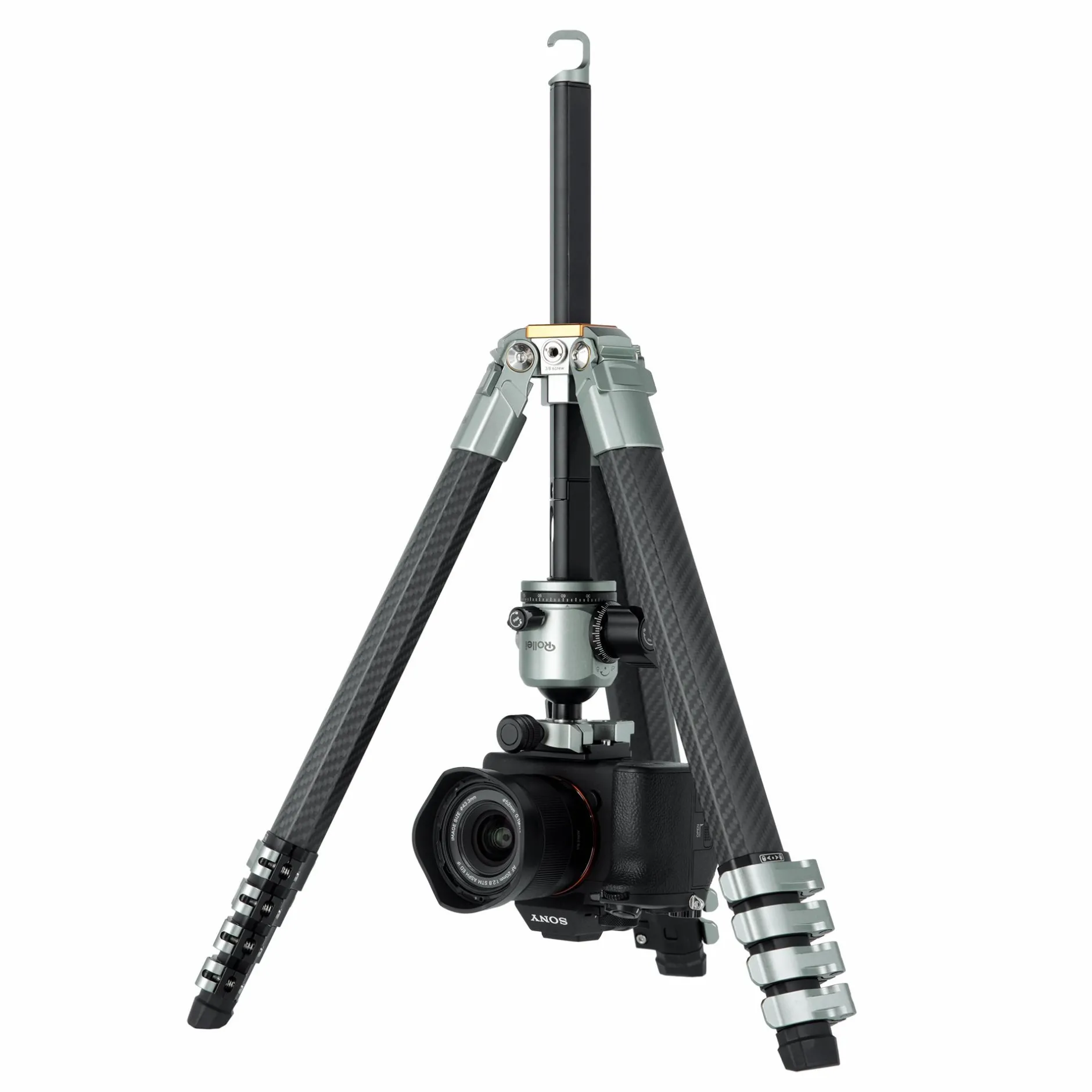 Rollei Reisestative|Dreibeinstative-Lion Rock Traveler Pro inkl. Stativkopf