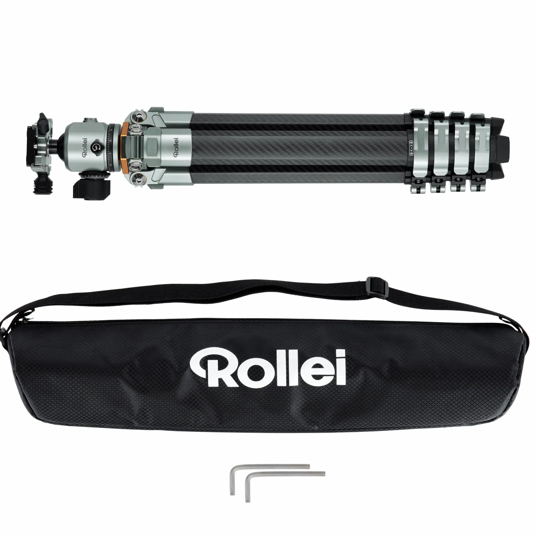 Rollei Reisestative|Dreibeinstative-Lion Rock Traveler Pro inkl. Stativkopf