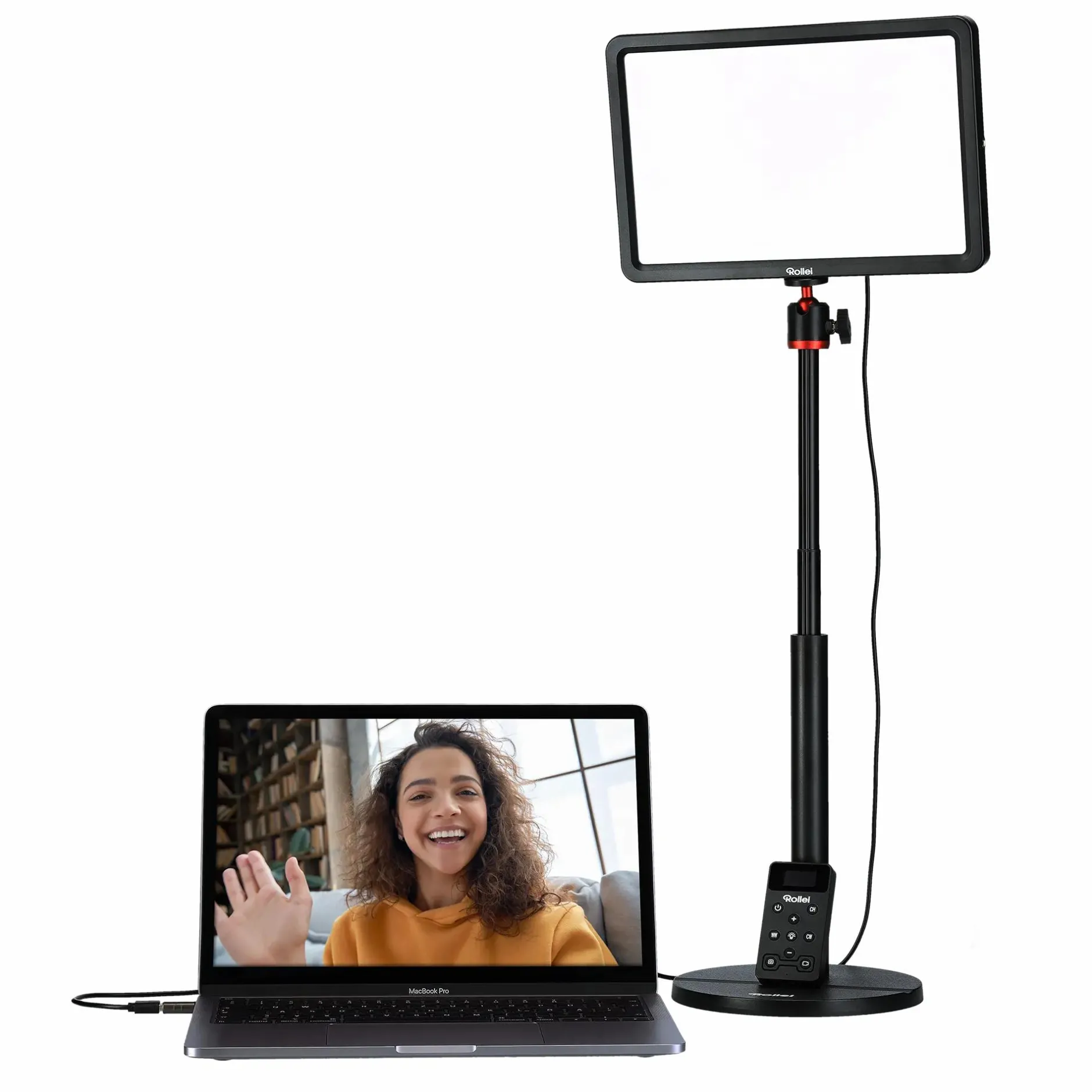 Rollei Pocket Led|Pocket Led-LUMIS Key Light Pro - LED-Streaming-Licht