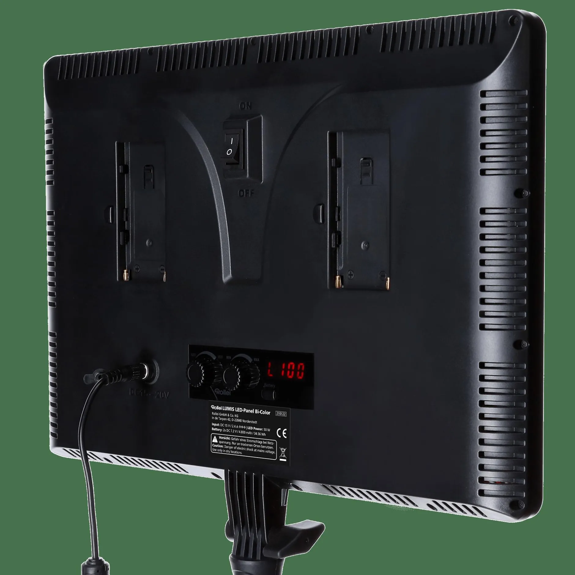 Rollei Flächenleuchten|Flächenleuchten-LUMIS LED-Panel Bi-Color