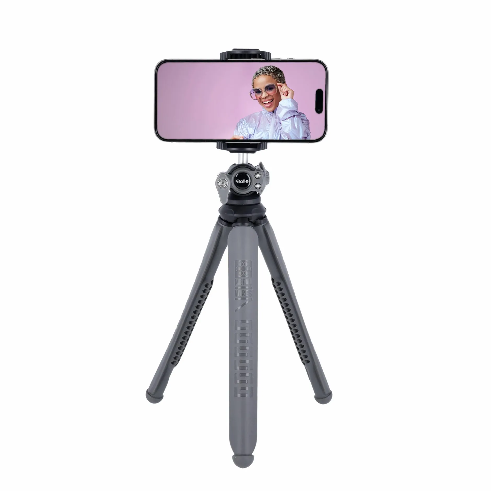 Rollei Tisch- & Ministative|Smartphone-Stative-Mini Smartphone Stativ | Flexibel | Monkey Pod 3