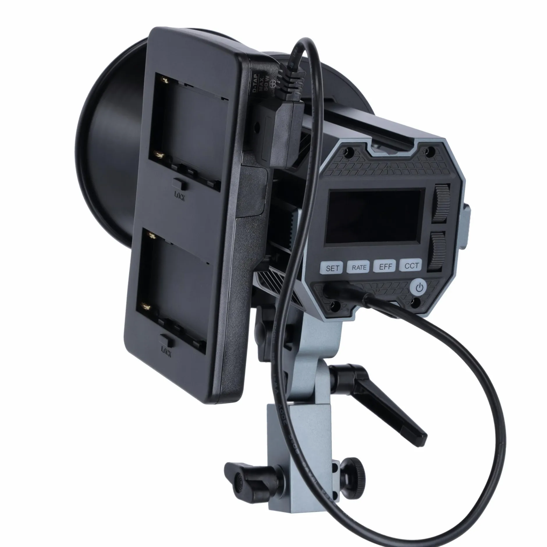 Rollei Led Zubehör|Led-Zubehör-NP-F-Adapter für Candela 60/100