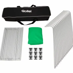 Rollei Hintergründe|Hintergründe-Panorama Greenscreen-Set