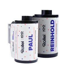 Rollei Analoge Filme-PAUL & REINHOLD Schwarzweiß-Negativfilm | 35 mm | 36 Aufnahmen | ISO 640 Doppelpack