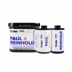 Rollei Analoge Filme-PAUL & REINHOLD Schwarzweiß-Negativfilm | 35 mm | 36 Aufnahmen | ISO 640 Doppelpack