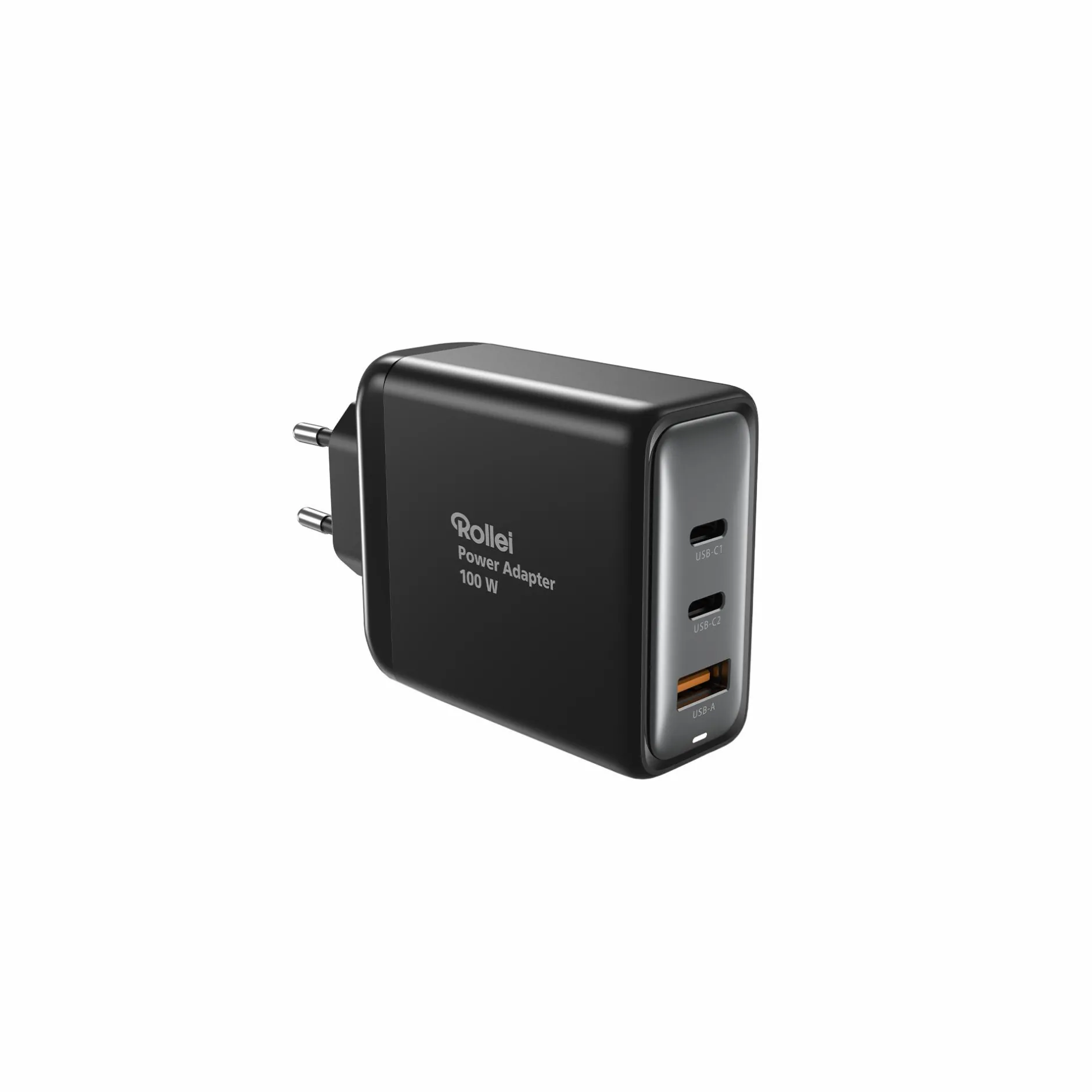 Rollei Netzteile|Led Zubehör-Power Adapter | 100 Watt | mit USB-C- & USB-A-Anschluss