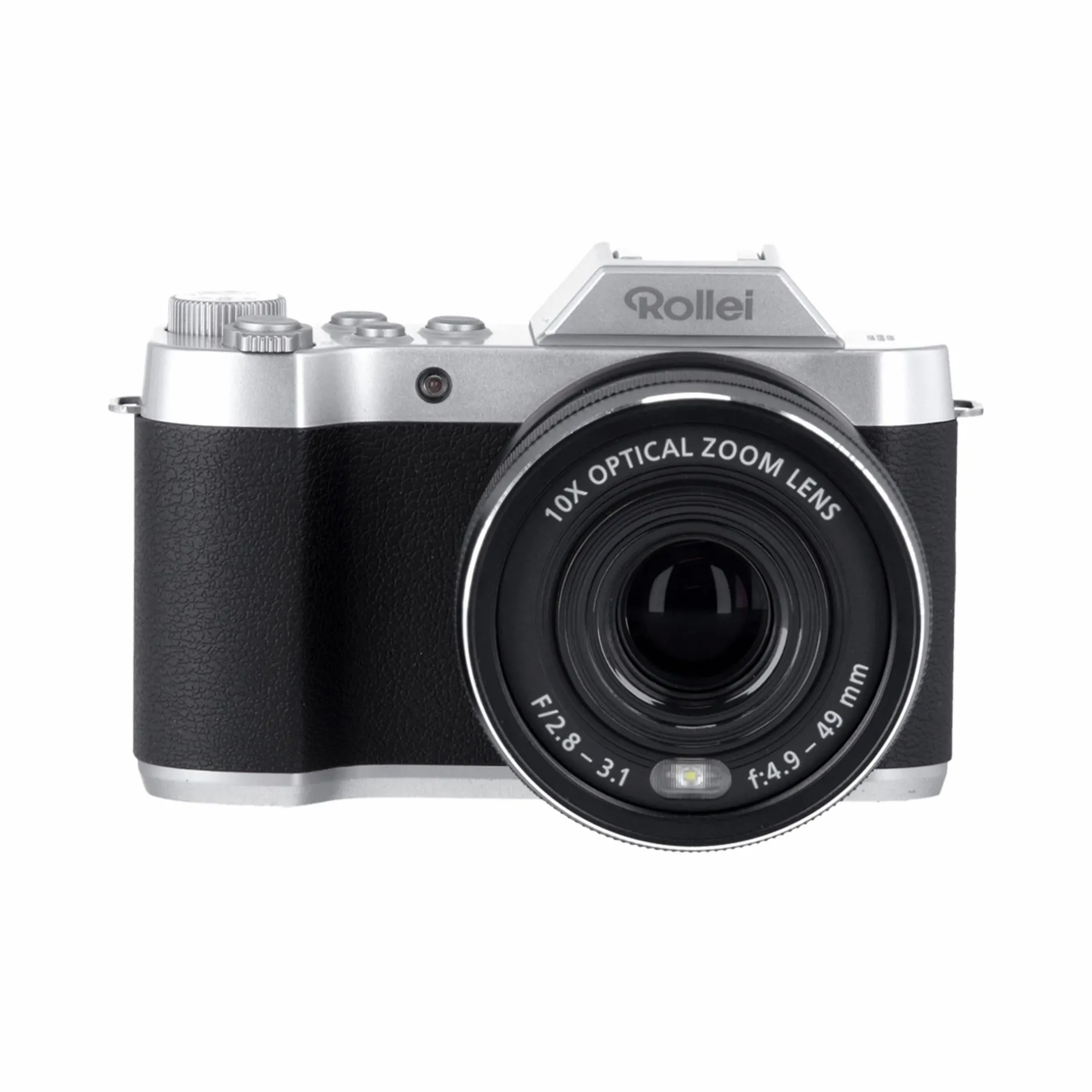 Rollei Digitalkameras-Powerflex 10x Retro | 64 MP Digitalkamera mit 4K