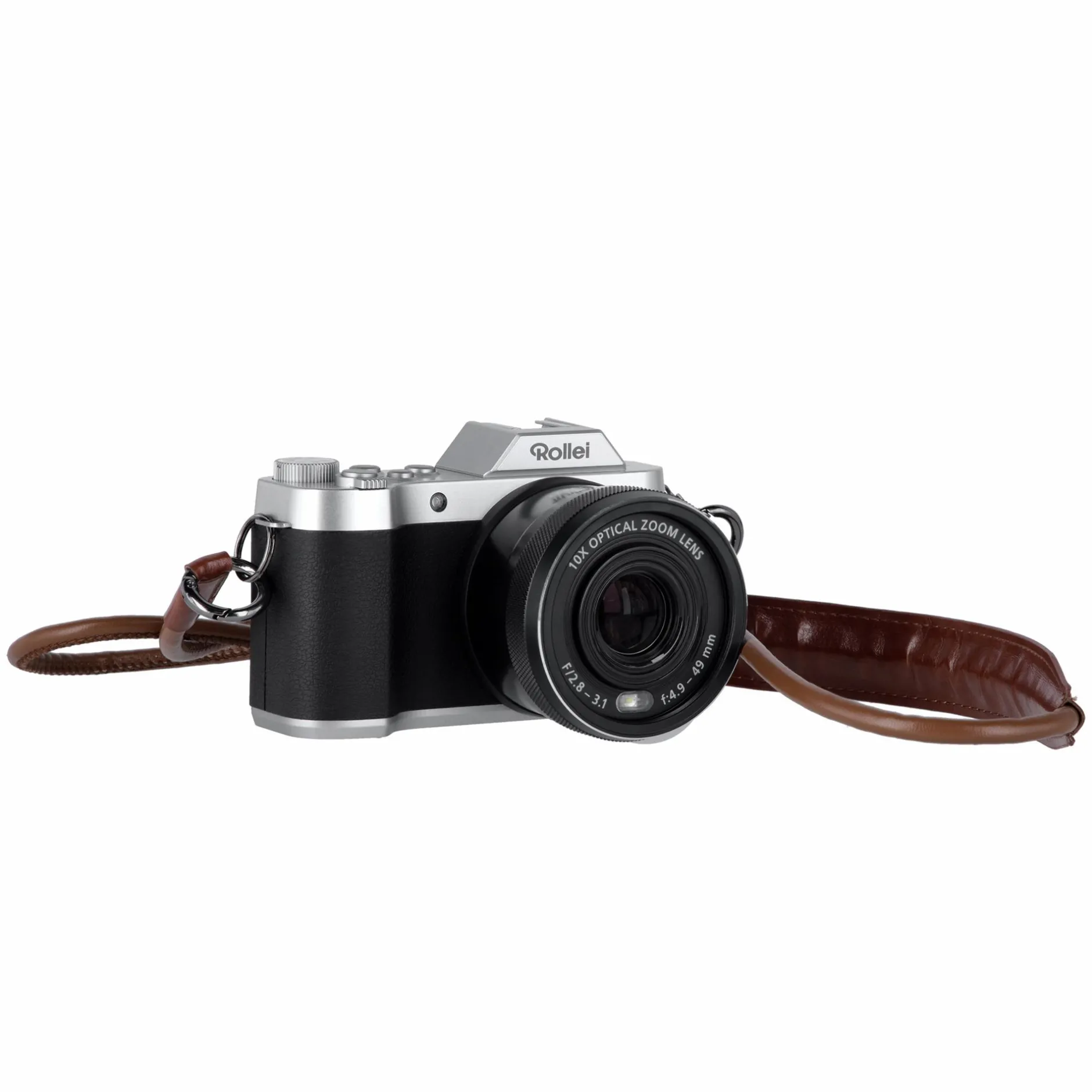 Rollei Digitalkameras-Powerflex 10x Retro | 64 MP Digitalkamera mit 4K