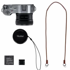 Rollei Digitalkameras-Powerflex 10x Retro | 64 MP Digitalkamera mit 4K