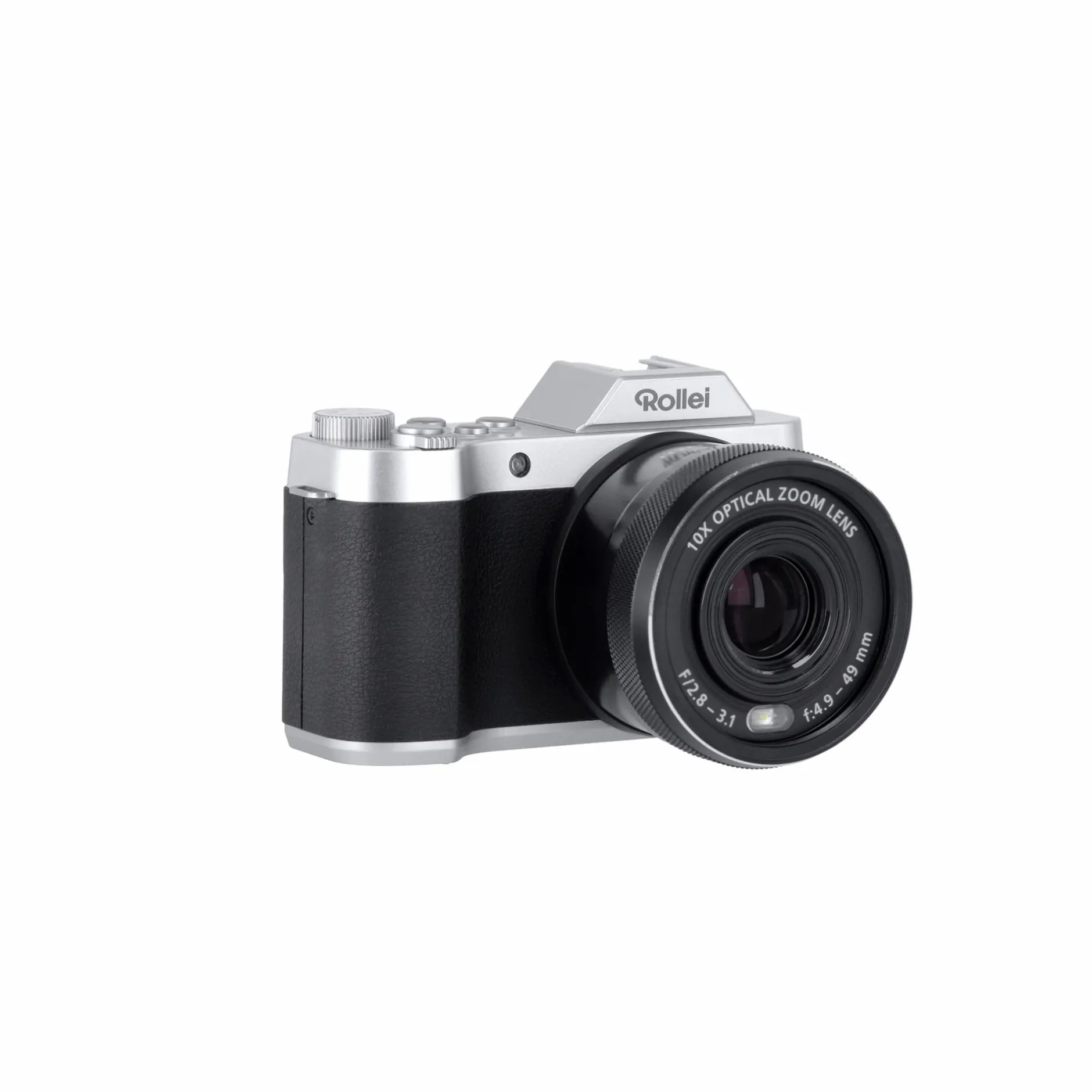 Rollei Digitalkameras-Powerflex 10x Retro | 64 MP Digitalkamera mit 4K