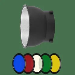 Rollei Reflektoren-Reflektor-Set 45° mit Farbfolien