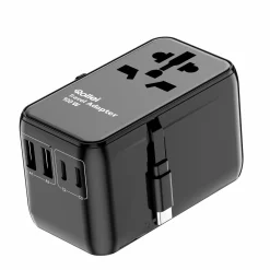 Rollei Netzteile|Reiseadapter-Reiseadapter I 100 Watt I mit 3 USB-C- & 2 USB-A-Anschlüssen