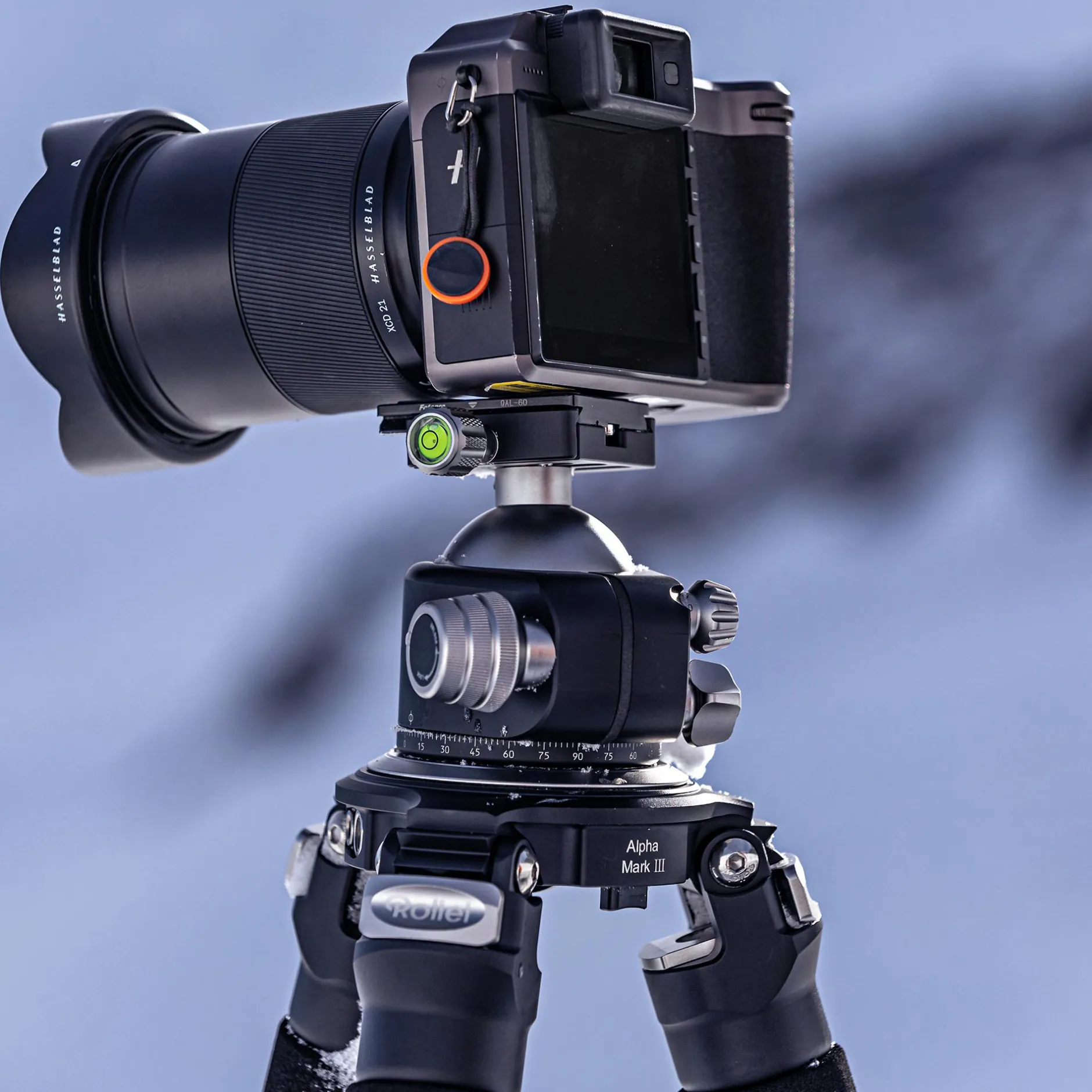 Rollei Dreibeinstative|Rock Solid Serie-Rock Solid Alpha Mark III - Carbon Stativ