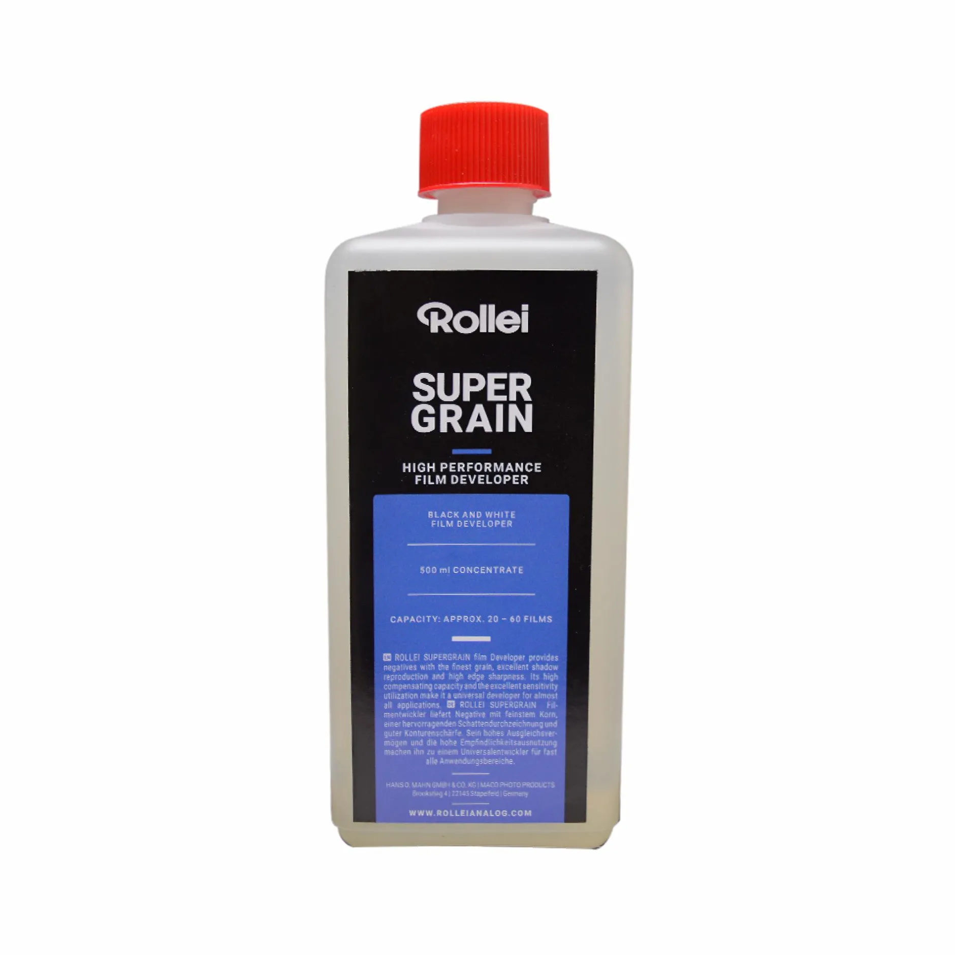 Rollei Analoge Filme-Supergrain | Filmentwickler