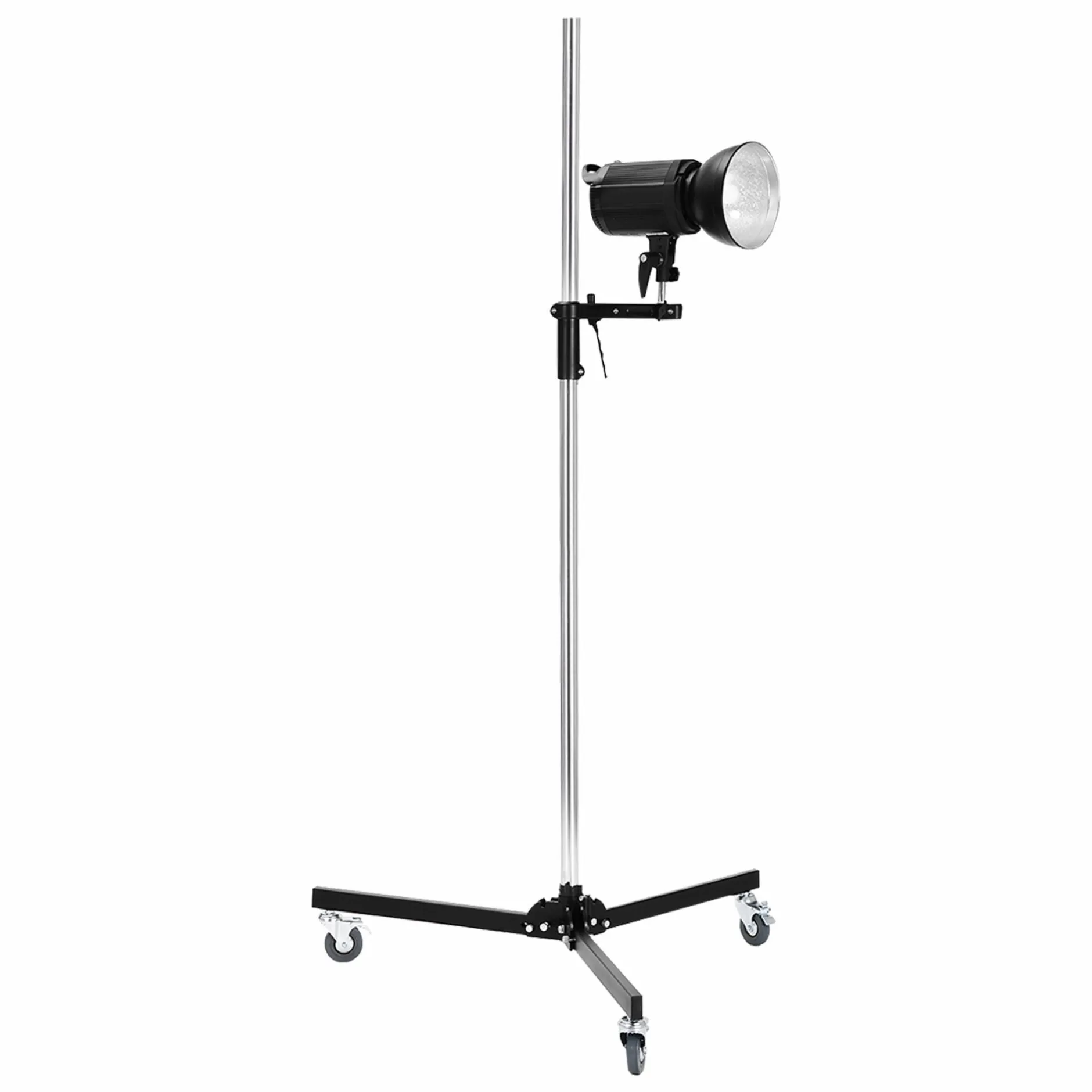 Rollei Lampenstative|Lampenstative-Rollstativ mit Gleitarm